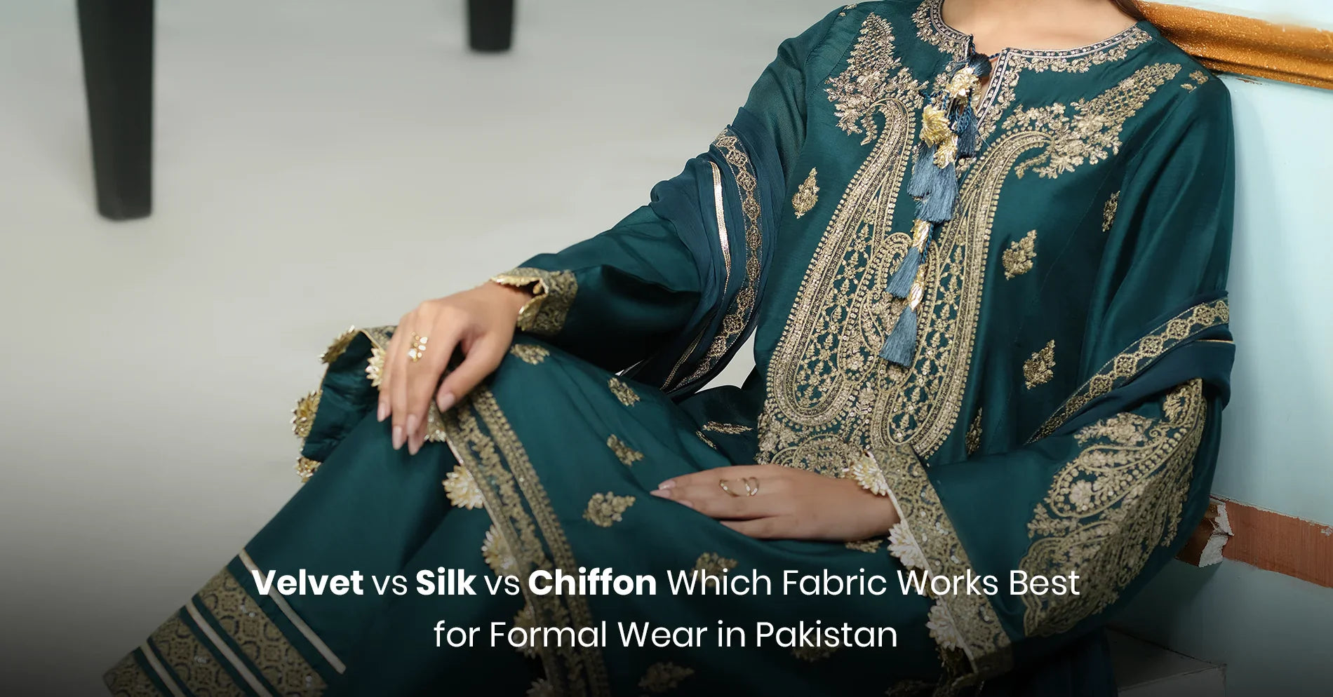 Velvet vs Silk vs Chiffon Formal Wear Comparison Guide – Heeras Official