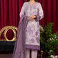 ROYAL LILAC-3PCS EMBROIDERED - Heeras Official