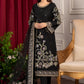 BLACK PEARL EMBROIDERED 3 PCS - Heeras Official