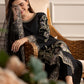 BLACK PEARL EMBROIDERED 3 PCS - Heeras Official