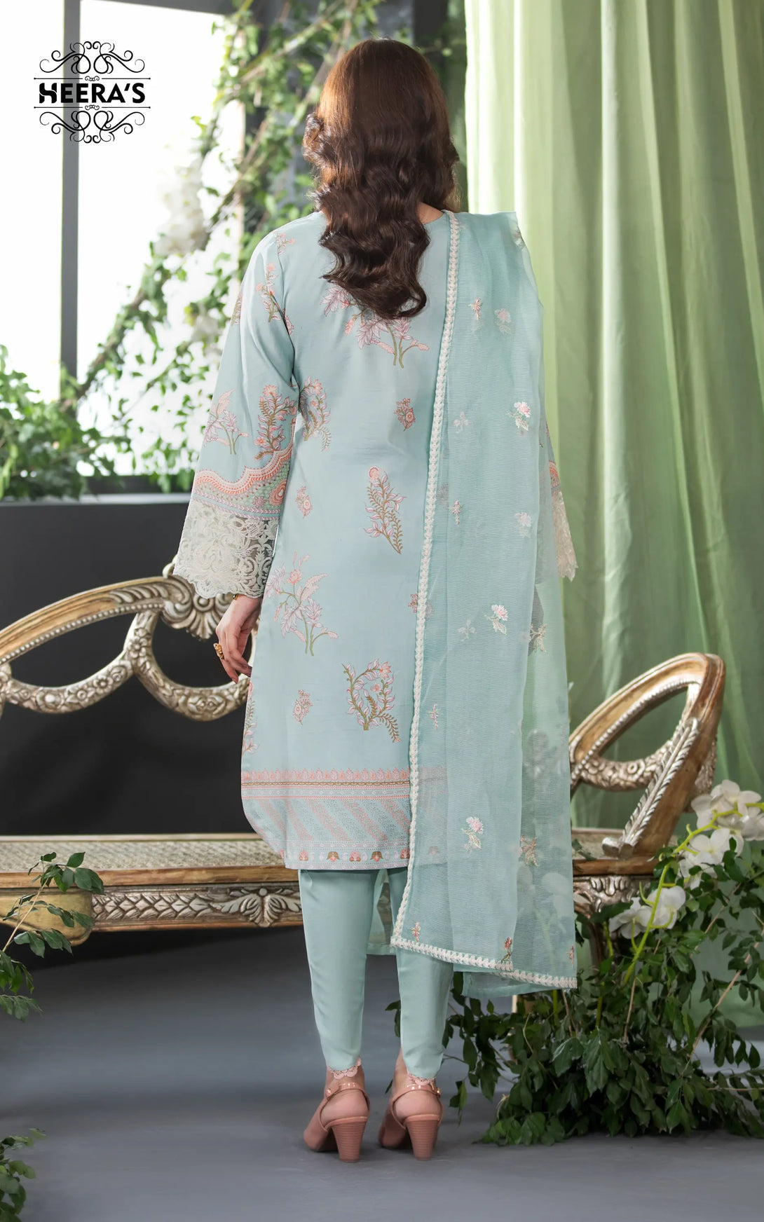 Stitched luxury pret ready-to-wear Dress for women – Heerasofficial