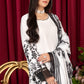 WHITE NOIR EMBROIDERED 3 PCS - Heeras Official