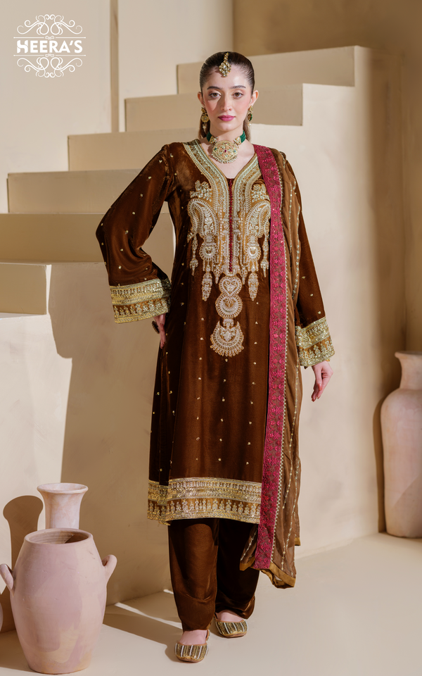 Velvet Rizz Velvet Dresses & Suits Collection for Women | – Heeras Official