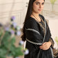 NOIR BLACK EMBROIDERED 3 PCS - Heeras Official