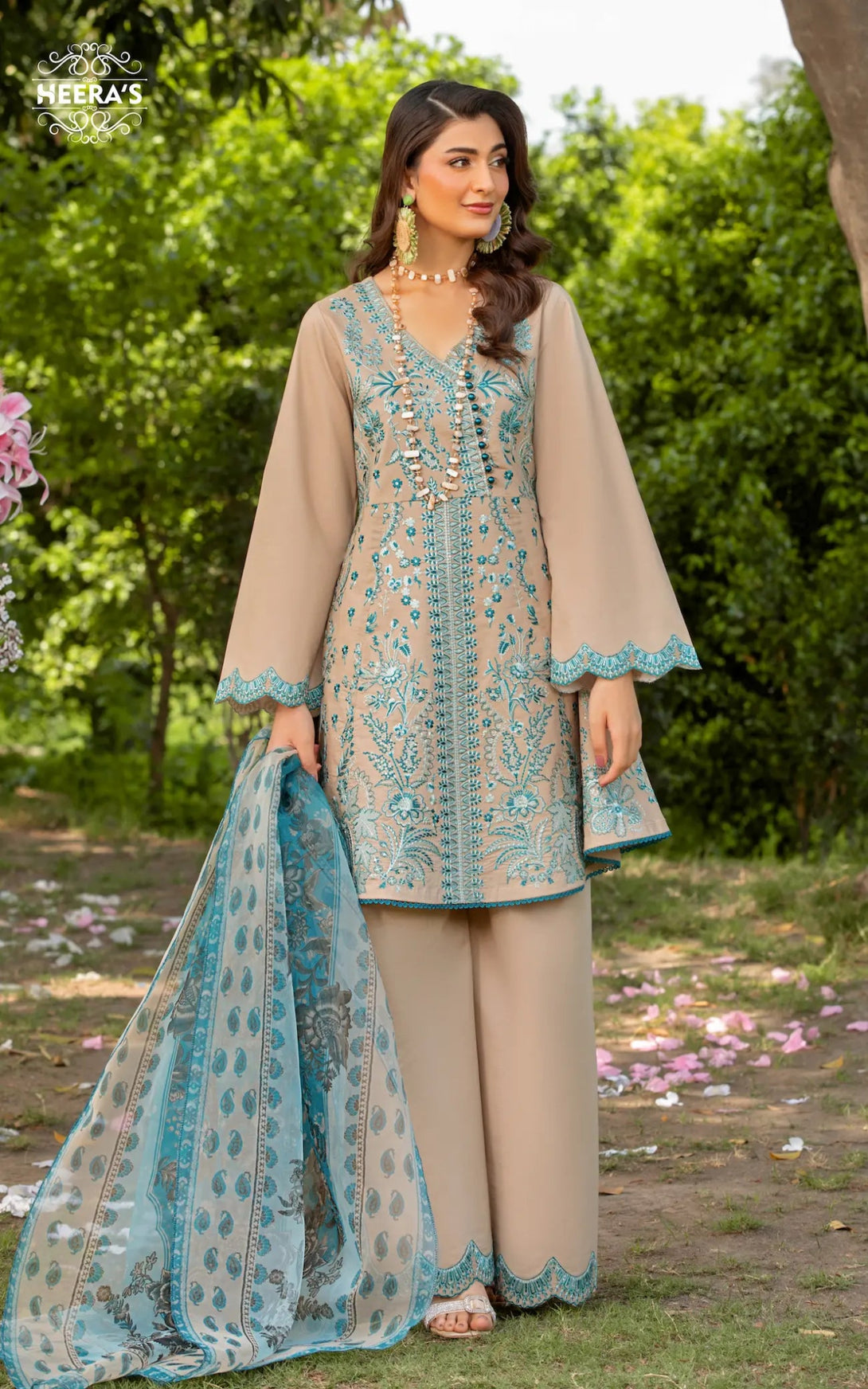 Stitched luxury pret ready-to-wear Dress for women – Heerasofficial