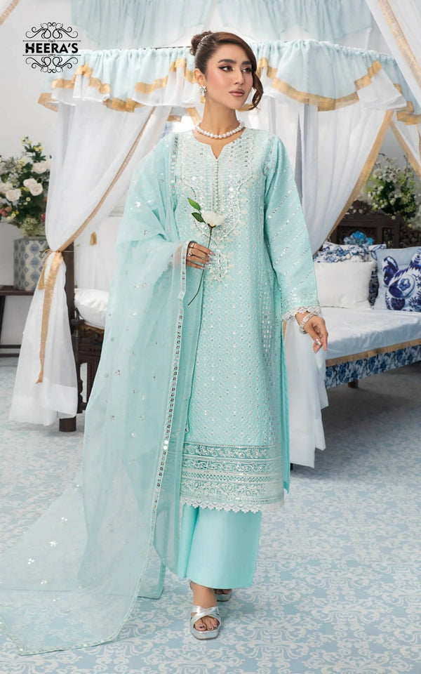 Stitched luxury pret ready-to-wear Dress for women – Heerasofficial