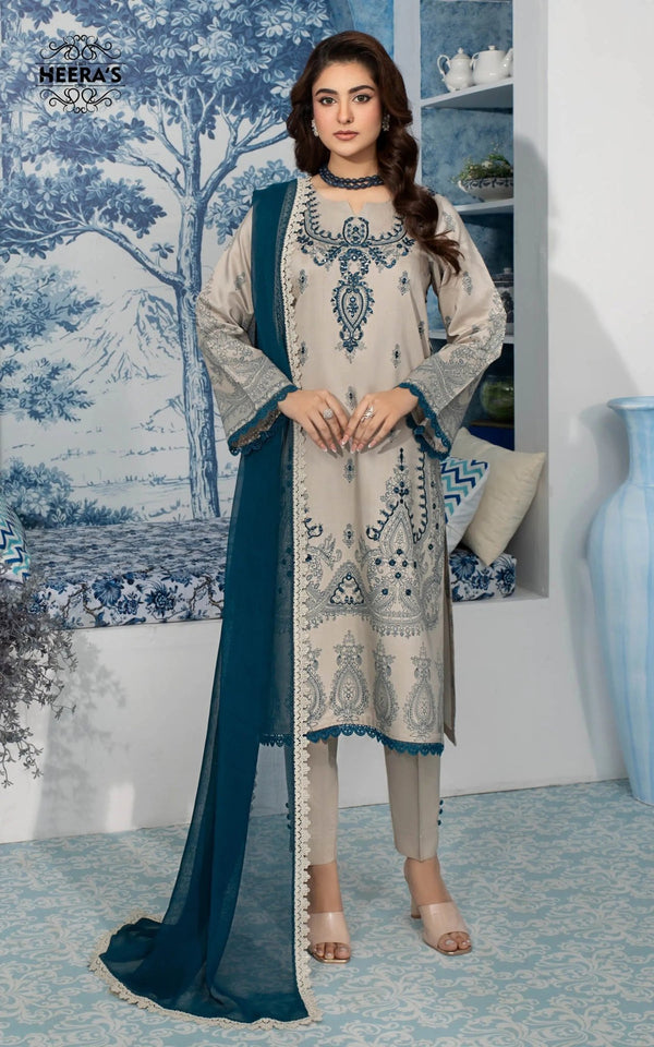 Stitched luxury pret ready-to-wear Dress for women – Heerasofficial