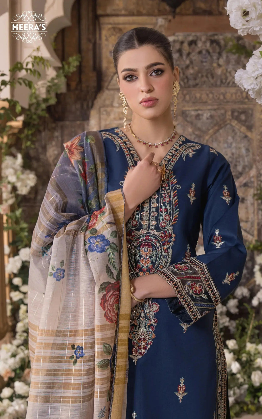 Stitched luxury pret ready-to-wear Dress for women – Heerasofficial