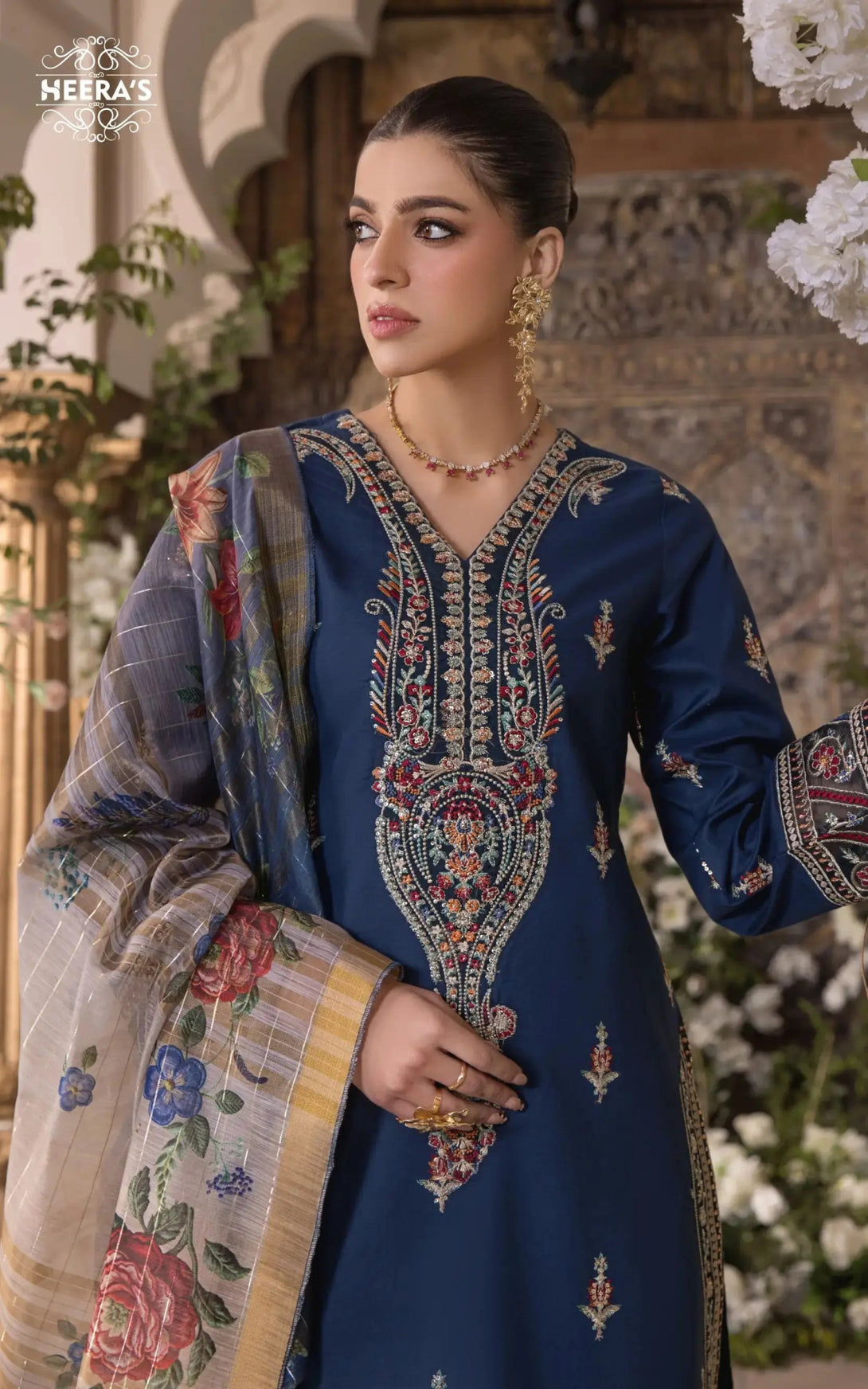 Stitched luxury pret ready-to-wear Dress for women – Heerasofficial