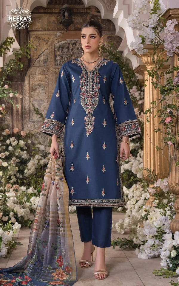 Stitched luxury pret ready-to-wear Dress for women – Heerasofficial