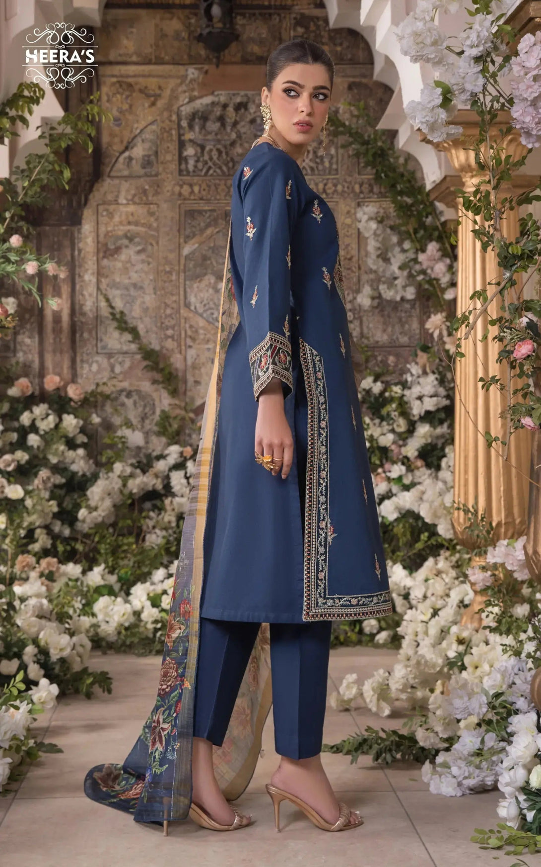 Stitched luxury pret ready-to-wear Dress for women – Heerasofficial