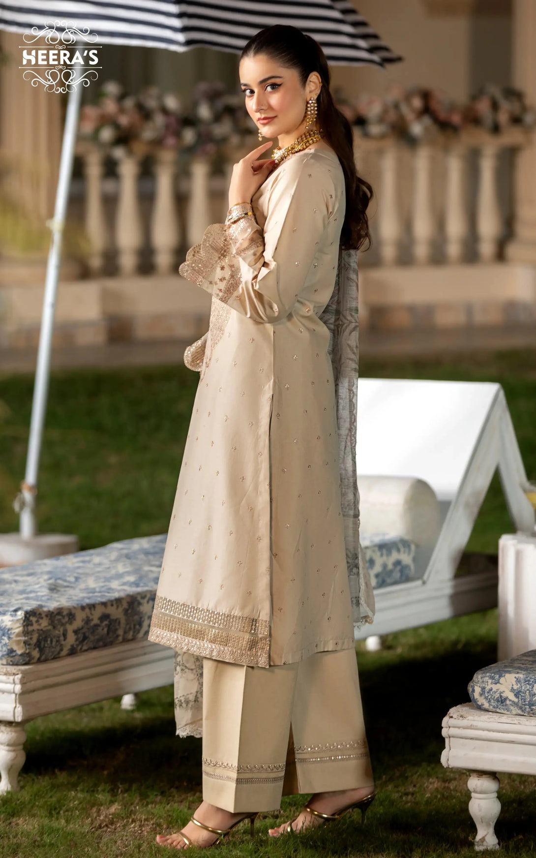 Pakistani dresses collection featuring ready to wear lawn, pret lawn, and luxury pret styles, including embroidered lawn suits, farshi shalwar, and 3 piece suits for ladies. Explore semi formal and formal pret Pakistan outfits, ideal as formal wear for women in Pakistan, summer casual wear for women, and party wear. From ladies’ summer wear to fancy casual wear and summer wear dresses, discover formal dresses for ladies in Pakistan, semi formal Pakistani dresses, and top formal brands in Pakistan