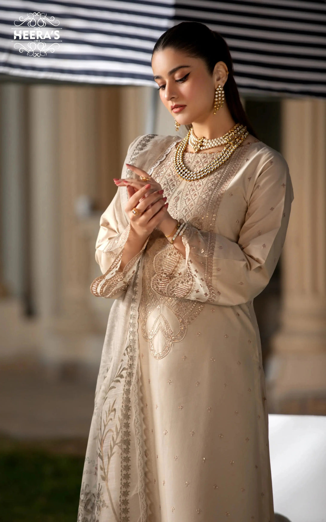 Pakistani dresses collection featuring ready to wear lawn, pret lawn, and luxury pret styles, including embroidered lawn suits, farshi shalwar, and 3 piece suits for ladies. Explore semi formal and formal pret Pakistan outfits, ideal as formal wear for women in Pakistan, summer casual wear for women, and party wear. From ladies’ summer wear to fancy casual wear and summer wear dresses, discover formal dresses for ladies in Pakistan, semi formal Pakistani dresses, and top formal brands in Pakistan