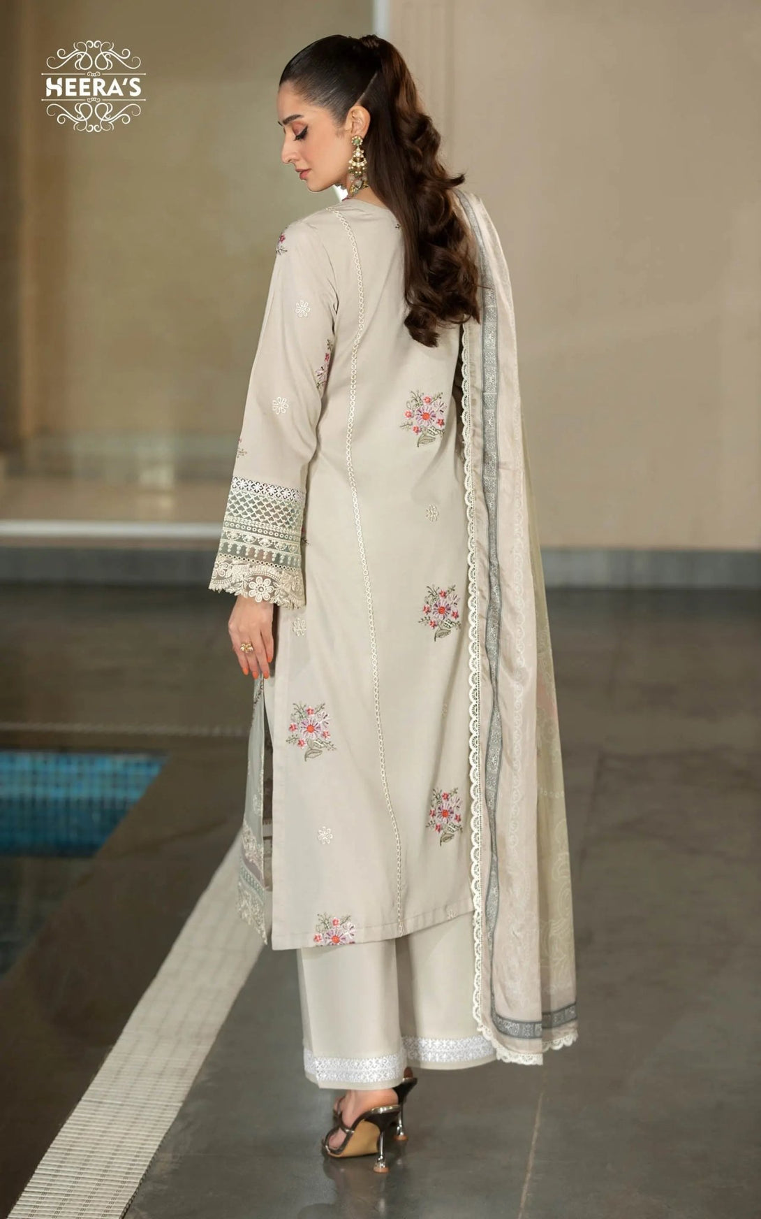 Stitched luxury pret ready-to-wear Dress for women – Heerasofficial