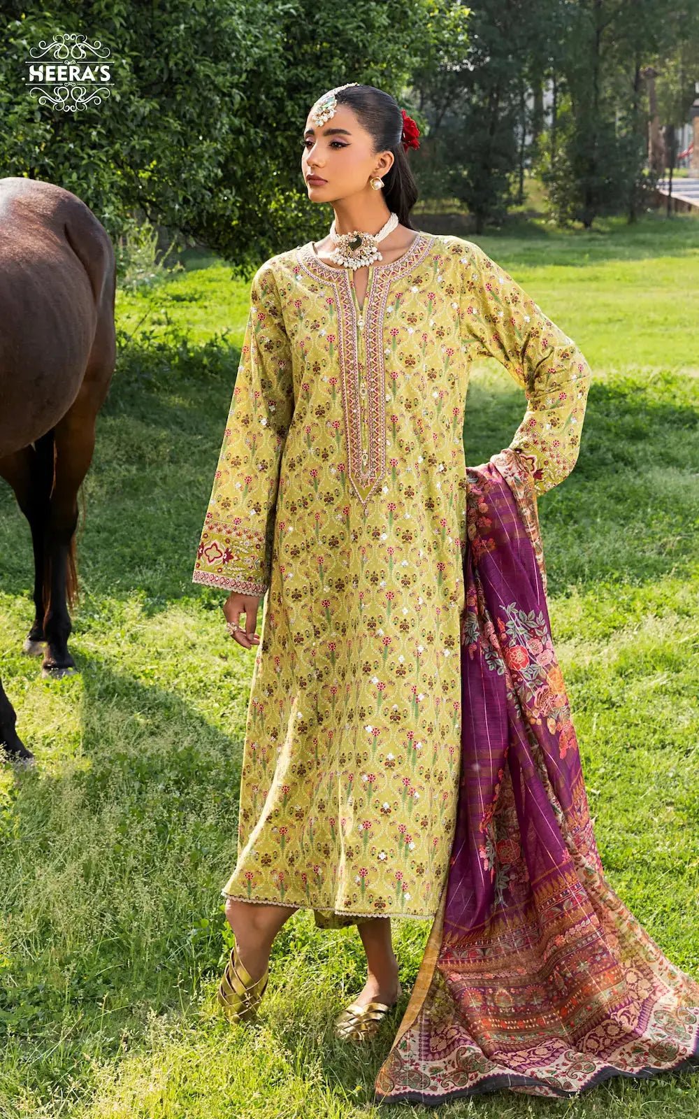 Pakistani dresses collection featuring ready to wear lawn, pret lawn, and luxury pret styles, including embroidered lawn suits, farshi shalwar, and 3 piece suits for ladies. Explore semi formal and formal pret Pakistan outfits, ideal as formal wear for women in Pakistan, summer casual wear for women, and party wear. From ladies’ summer wear to fancy casual wear and summer wear dresses, discover formal dresses for ladies in Pakistan, semi formal Pakistani dresses, and top formal brands in Pakistan