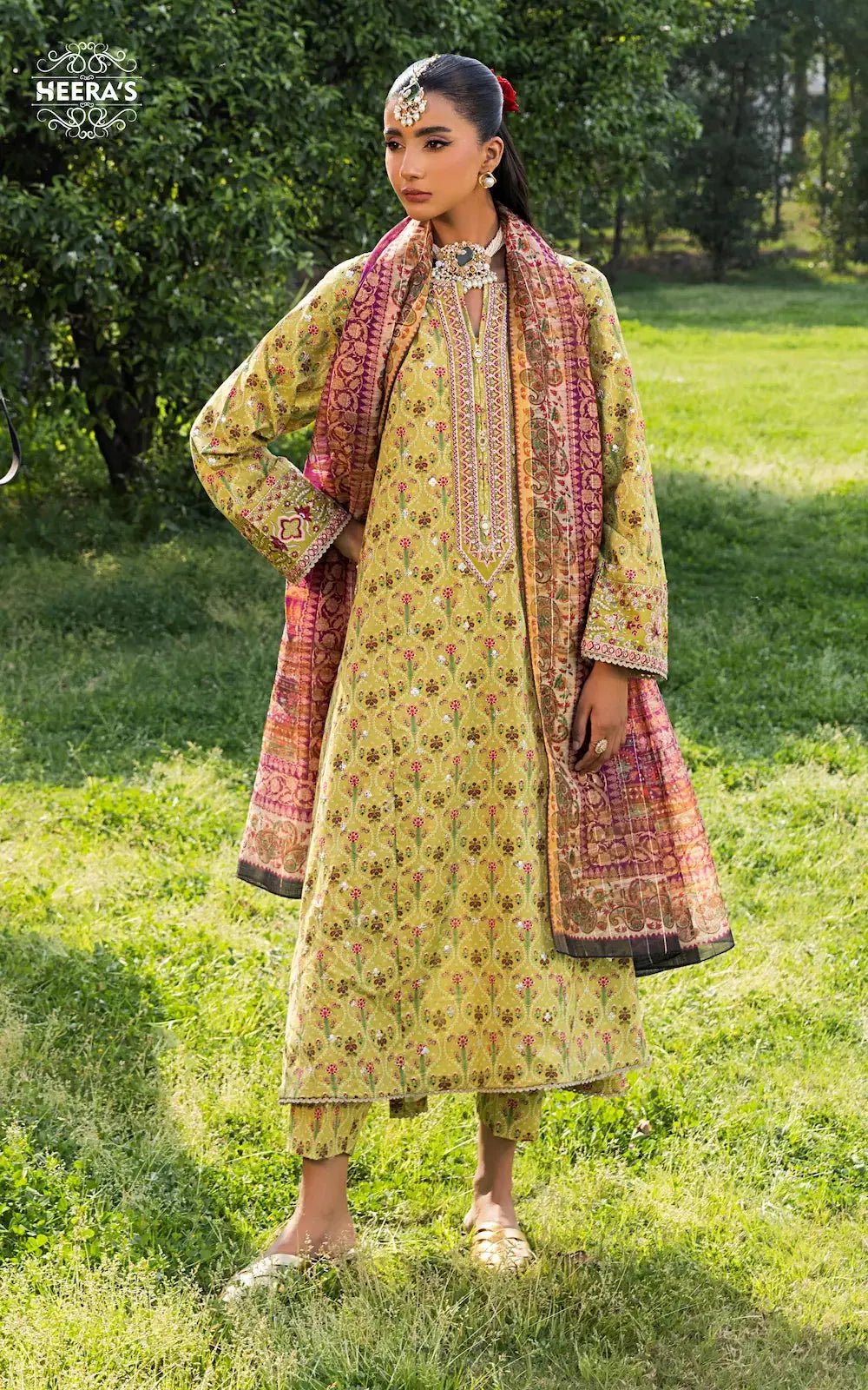 Pakistani dresses collection featuring ready to wear lawn, pret lawn, and luxury pret styles, including embroidered lawn suits, farshi shalwar, and 3 piece suits for ladies. Explore semi formal and formal pret Pakistan outfits, ideal as formal wear for women in Pakistan, summer casual wear for women, and party wear. From ladies’ summer wear to fancy casual wear and summer wear dresses, discover formal dresses for ladies in Pakistan, semi formal Pakistani dresses, and top formal brands in Pakistan
