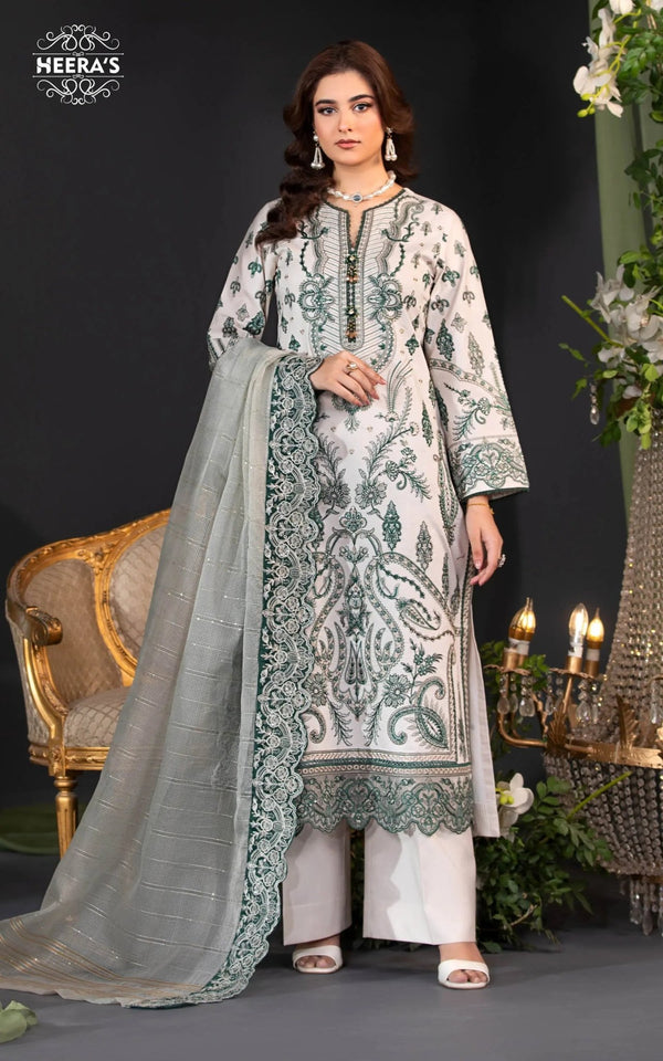 Stitched luxury pret ready-to-wear Dress for women – Heerasofficial