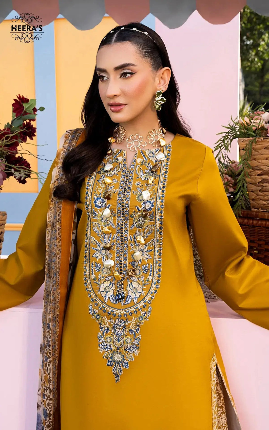 Pakistani dresses collection featuring ready to wear lawn, pret lawn, and luxury pret styles, including embroidered lawn suits, farshi shalwar, and 3 piece suits for ladies. Explore semi formal and formal pret Pakistan outfits, ideal as formal wear for women in Pakistan, summer casual wear for women, and party wear. From ladies’ summer wear to fancy casual wear and summer wear dresses, discover formal dresses for ladies in Pakistan, semi formal Pakistani dresses, and top formal brands in Pakistan