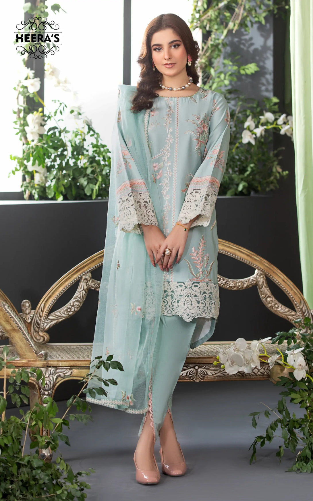 Pakistani dresses collection featuring ready to wear lawn, pret lawn, and luxury pret styles, including embroidered lawn suits, farshi shalwar, and 3 piece suits for ladies. Explore semi formal and formal pret Pakistan outfits, ideal as formal wear for women in Pakistan, summer casual wear for women, and party wear. From ladies’ summer wear to fancy casual wear and summer wear dresses, discover formal dresses for ladies in Pakistan, semi formal Pakistani dresses, and top formal brands in Pakistan 