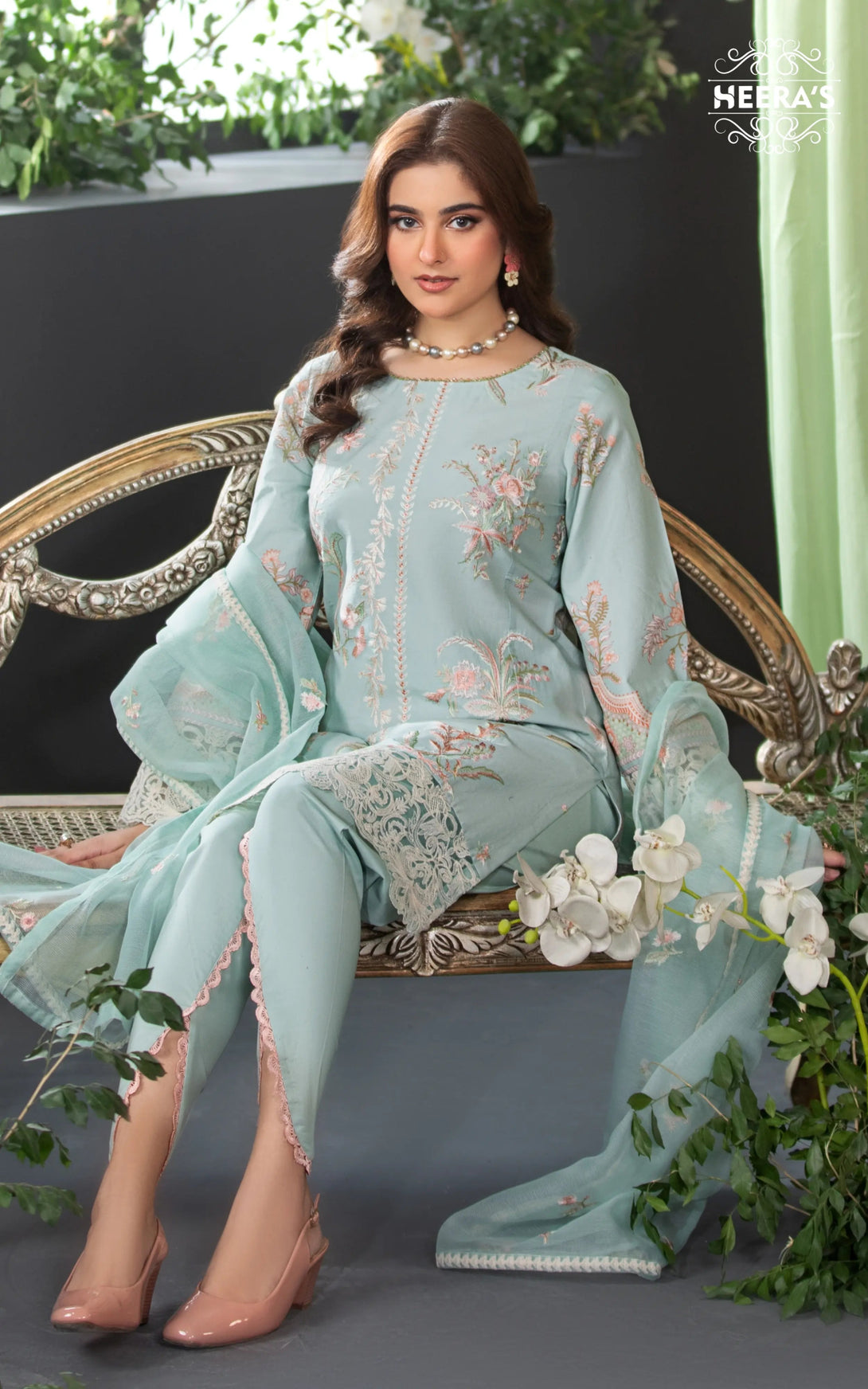 Pakistani dresses collection featuring ready to wear lawn, pret lawn, and luxury pret styles, including embroidered lawn suits, farshi shalwar, and 3 piece suits for ladies. Explore semi formal and formal pret Pakistan outfits, ideal as formal wear for women in Pakistan, summer casual wear for women, and party wear. From ladies’ summer wear to fancy casual wear and summer wear dresses, discover formal dresses for ladies in Pakistan, semi formal Pakistani dresses, and top formal brands in Pakistan 