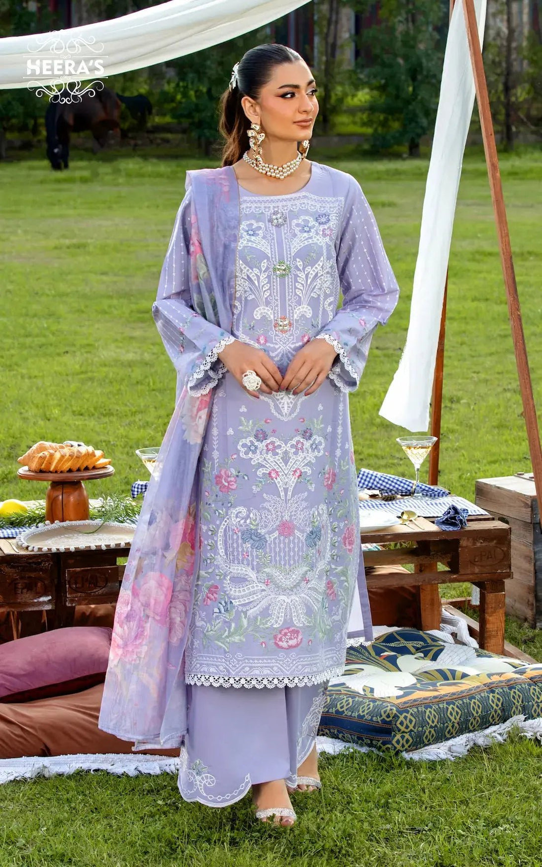 Pakistani dresses collection featuring ready to wear lawn, pret lawn, and luxury pret styles, including embroidered lawn suits, farshi shalwar, and 3 piece suits for ladies. Explore semi formal and formal pret Pakistan outfits, ideal as formal wear for women in Pakistan, summer casual wear for women, and party wear. From ladies’ summer wear to fancy casual wear and summer wear dresses, discover formal dresses for ladies in Pakistan, semi formal Pakistani dresses, and top formal brands in Pakistan