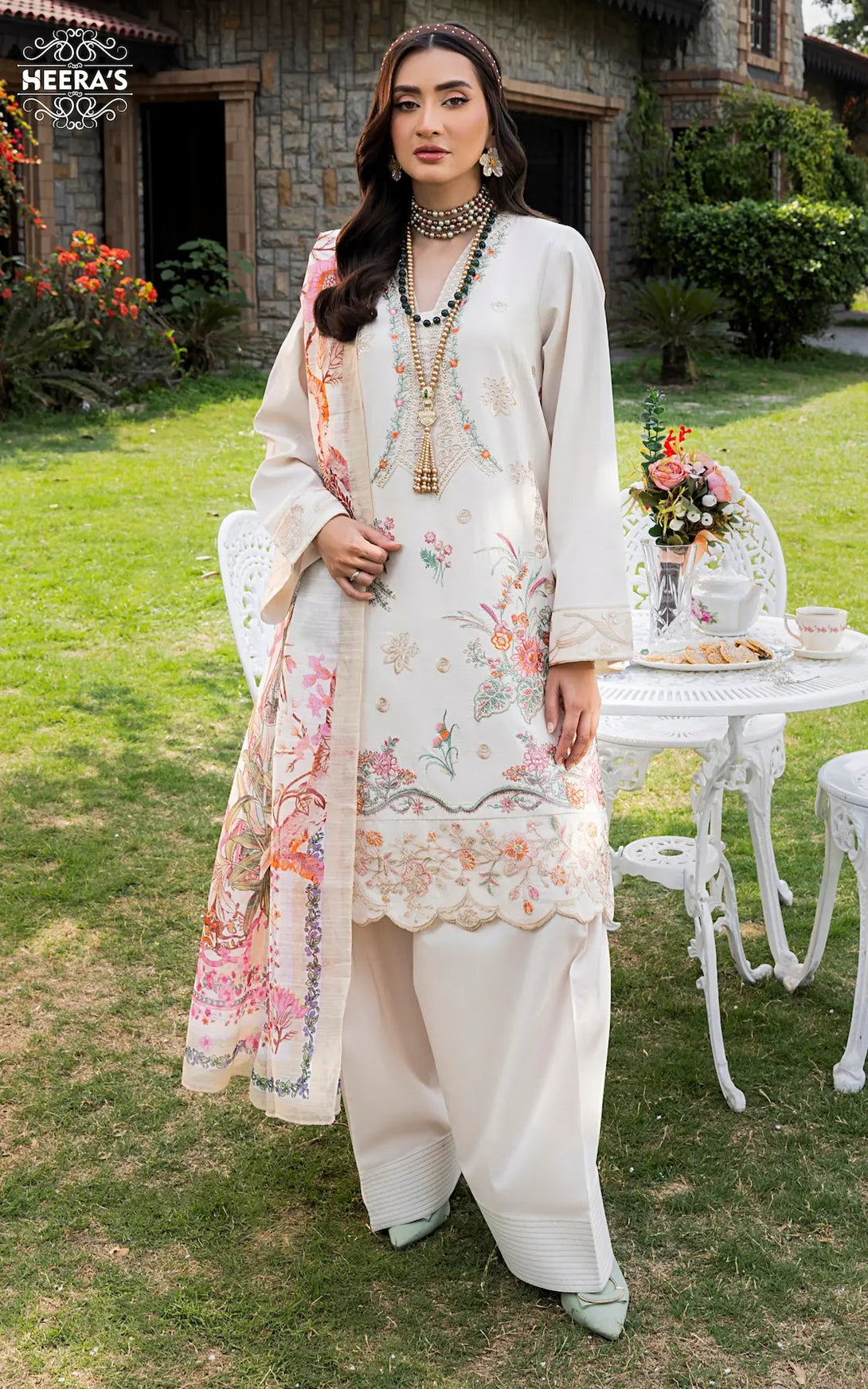 Pakistani dresses collection featuring ready to wear lawn, pret lawn, and luxury pret styles, including embroidered lawn suits, farshi shalwar, and 3 piece suits for ladies. Explore semi formal and formal pret Pakistan outfits, ideal as formal wear for women in Pakistan, summer casual wear for women, and party wear. From ladies’ summer wear to fancy casual wear and summer wear dresses, discover formal dresses for ladies in Pakistan, semi formal Pakistani dresses, and top formal brands in Pakistan 
