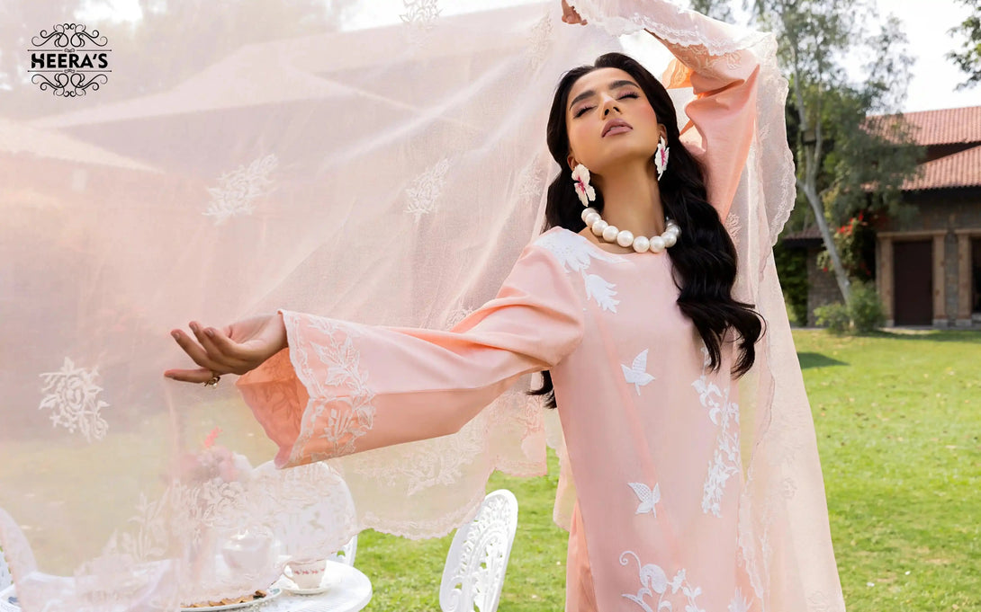 Pakistani dresses collection featuring ready to wear lawn, pret lawn, and luxury pret styles, including embroidered lawn suits, farshi shalwar, and 3 piece suits for ladies. Explore semi formal and formal pret Pakistan outfits, ideal as formal wear for women in Pakistan, summer casual wear for women, and party wear. From ladies’ summer wear to fancy casual wear and summer wear dresses, discover formal dresses for ladies in Pakistan, semi formal Pakistani dresses, and top formal brands in Pakistan