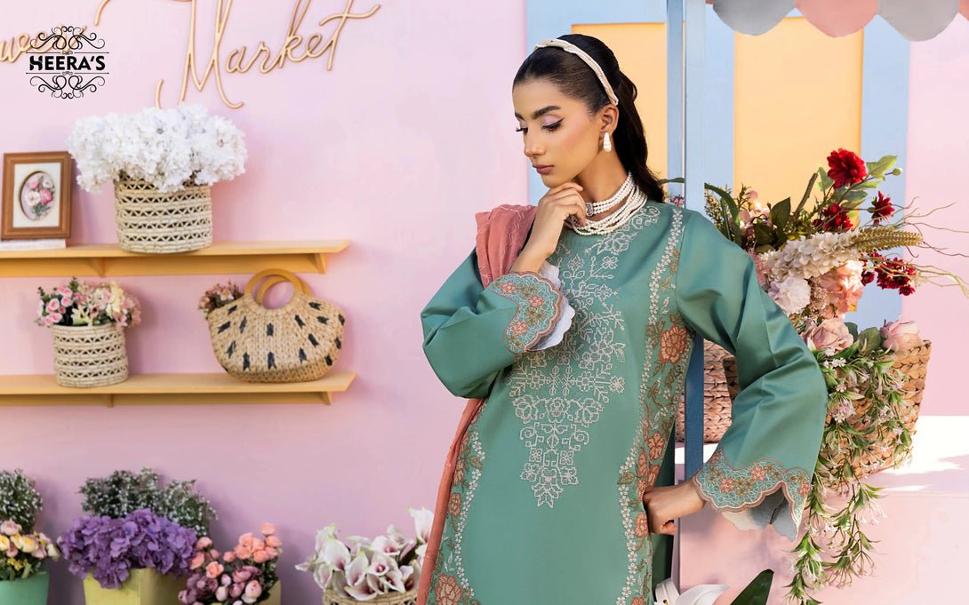 Stitched Farshi Shalwar luxury pret ready-to-wear Dress for women – Heerasofficial