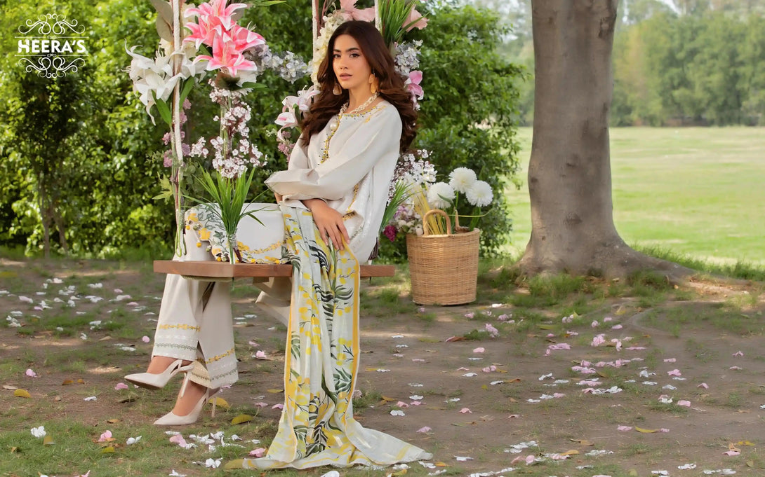 Stitched Farshi Shalwar luxury pret ready-to-wear Dress for women – Heerasofficial