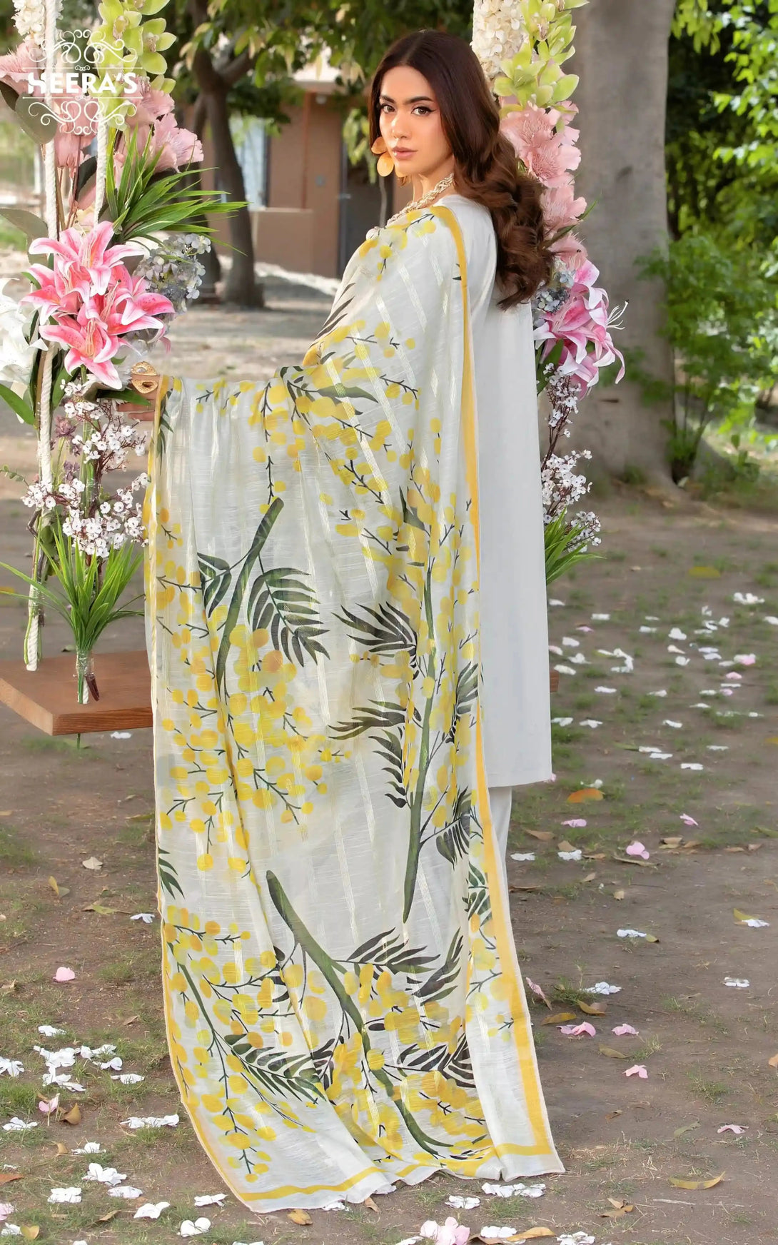 Stitched Farshi Shalwar luxury pret ready-to-wear Dress for women – Heerasofficial