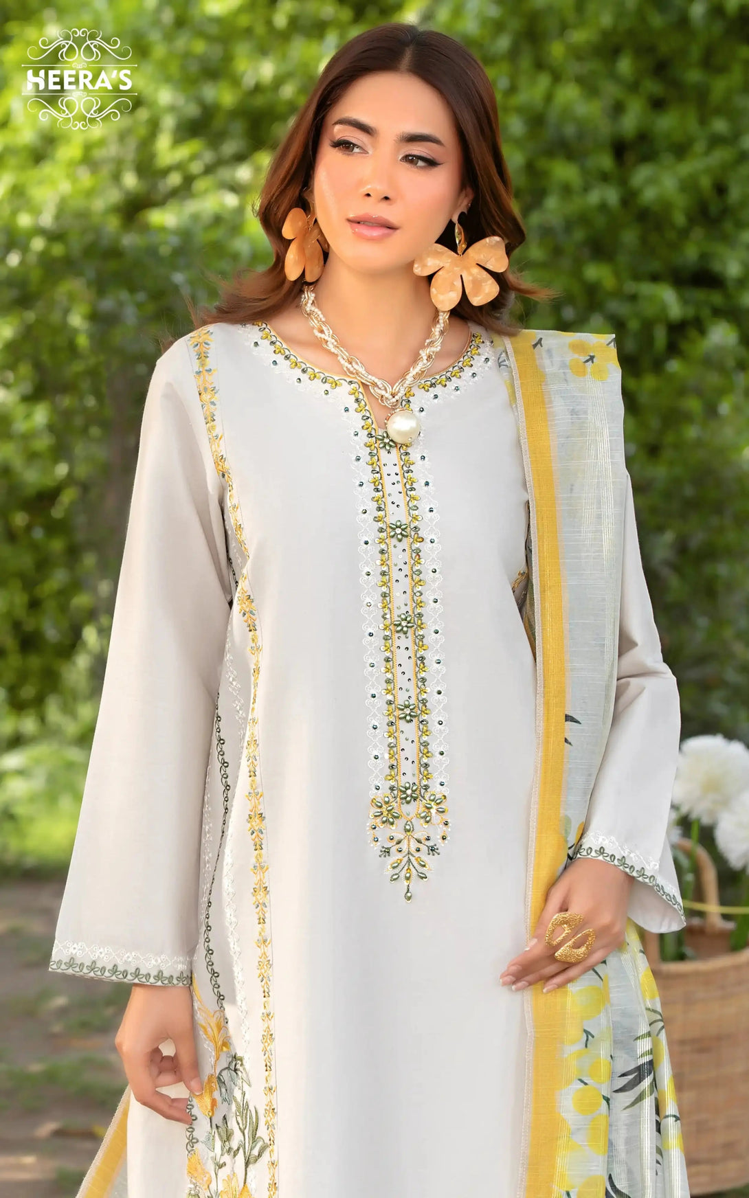 Stitched Farshi Shalwar luxury pret ready-to-wear Dress for women – Heerasofficial