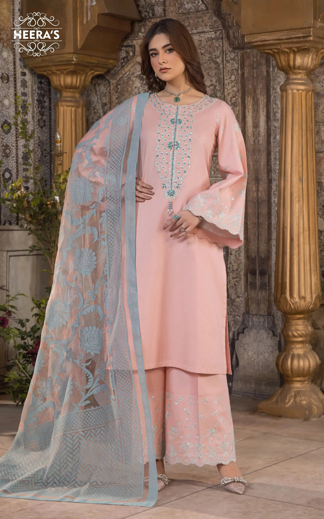 Stitched luxury pret ready-to-wear Dress for women – Heerasofficial
