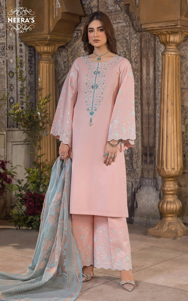 Stitched luxury pret ready-to-wear Dress for women – Heerasofficial