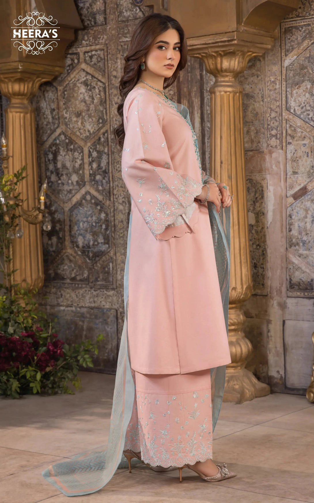 Stitched luxury pret ready-to-wear Dress for women – Heerasofficial
