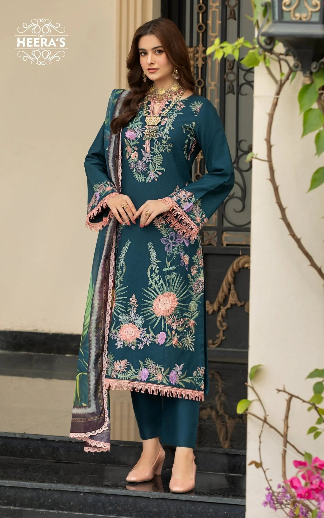 Stitched luxury pret ready-to-wear Dress for women – Heerasofficial