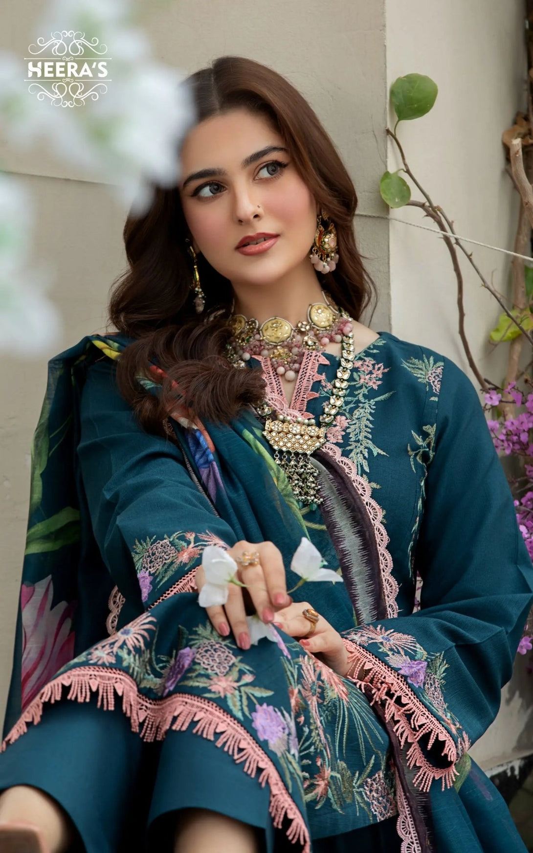 Stitched luxury pret ready-to-wear Dress for women – Heerasofficial
