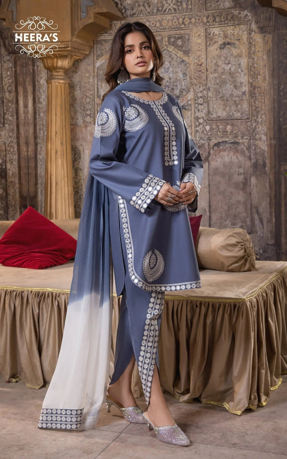 Pakistani dresses collection featuring ready to wear lawn, pret lawn, and luxury pret styles, including embroidered lawn suits, farshi shalwar, and 3 piece suits for ladies. Explore semi formal and formal pret Pakistan outfits, ideal as formal wear for women in Pakistan, summer casual wear for women, and party wear. From ladies’ summer wear to fancy casual wear and summer wear dresses, discover formal dresses for ladies in Pakistan, semi formal Pakistani dresses, and top formal brands in Pakistan