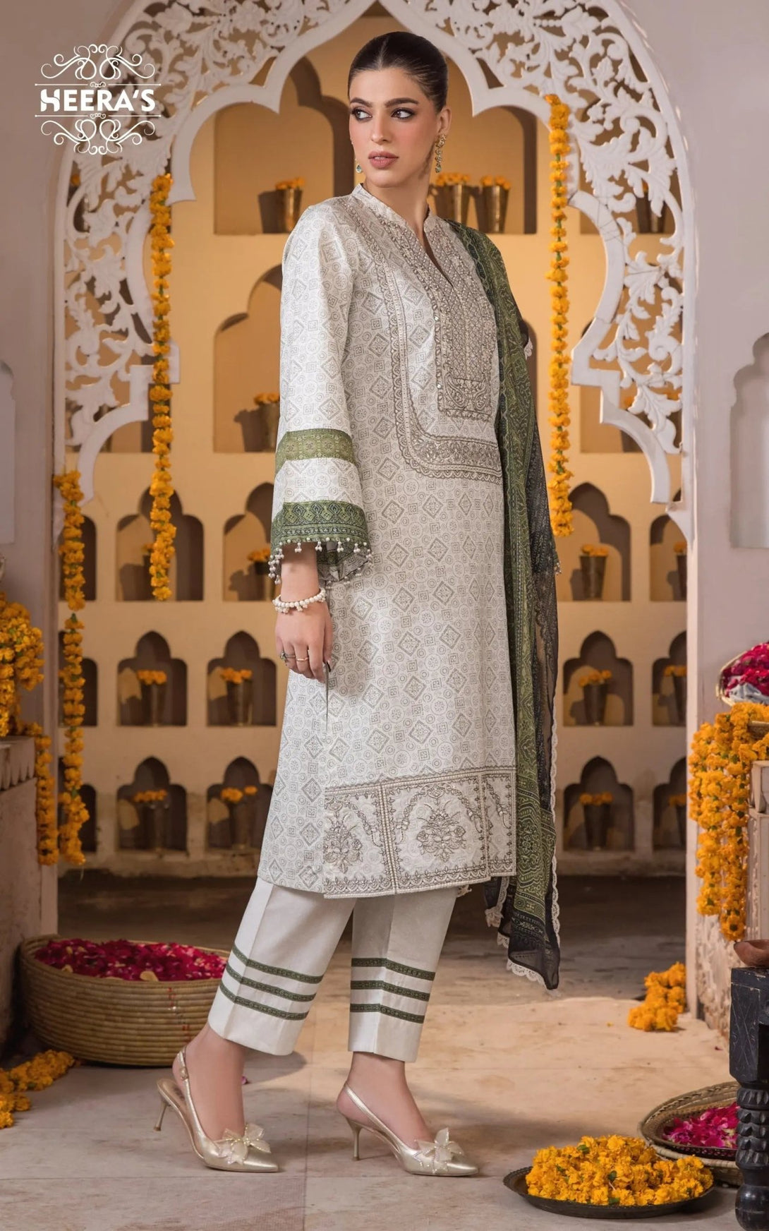 Stitched luxury pret ready-to-wear Dress for women – Heerasofficial