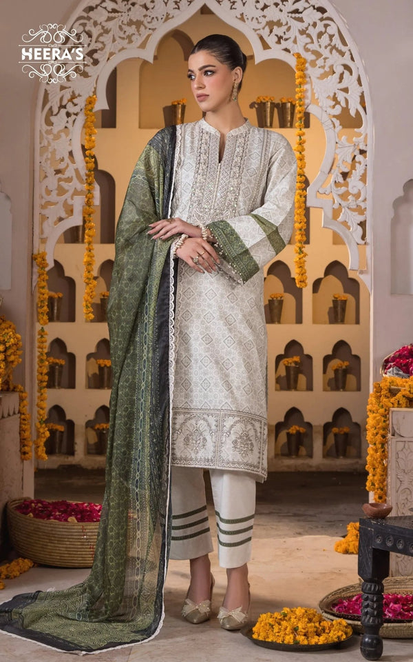 Stitched luxury pret ready-to-wear Dress for women – Heerasofficial