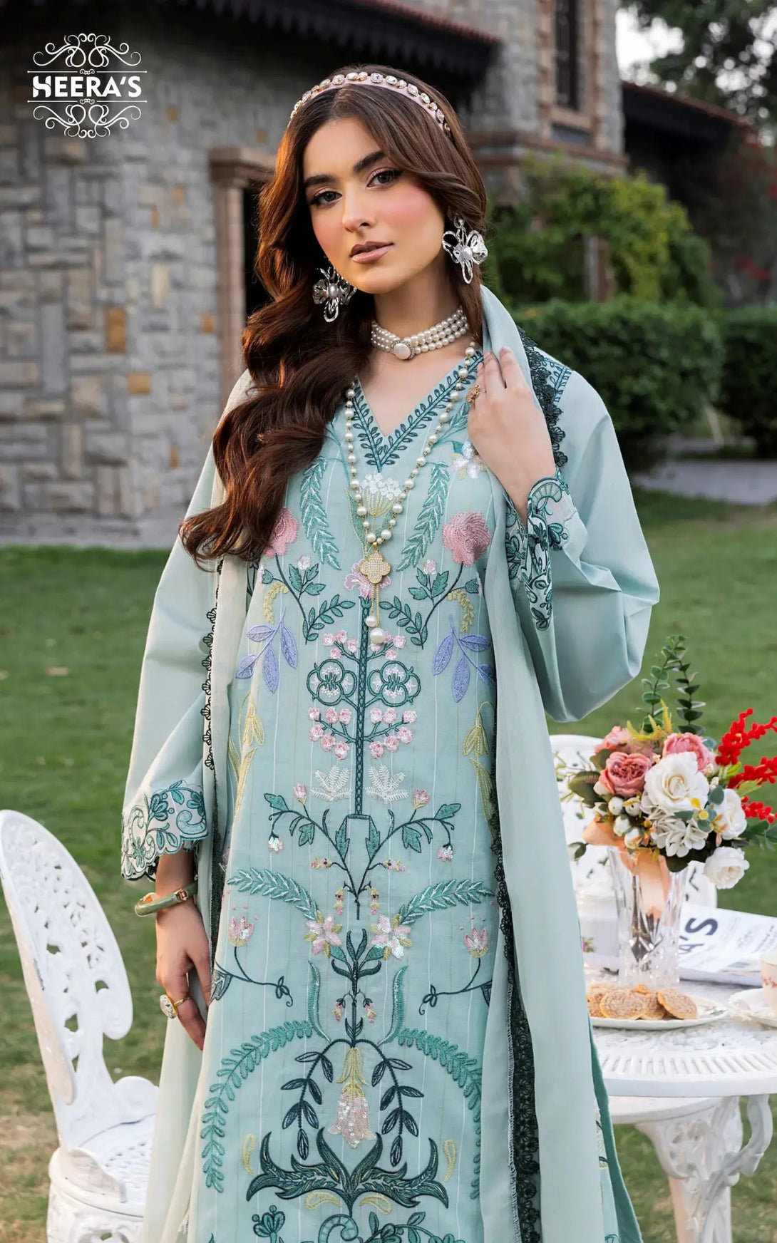 Pakistani dresses collection featuring ready to wear lawn, pret lawn, and luxury pret styles, including embroidered lawn suits, farshi shalwar, and 3 piece suits for ladies. Explore semi formal and formal pret Pakistan outfits, ideal as formal wear for women in Pakistan, summer casual wear for women, and party wear. From ladies’ summer wear to fancy casual wear and summer wear dresses, discover formal dresses for ladies in Pakistan, semi formal Pakistani dresses, and top formal brands in Pakistan