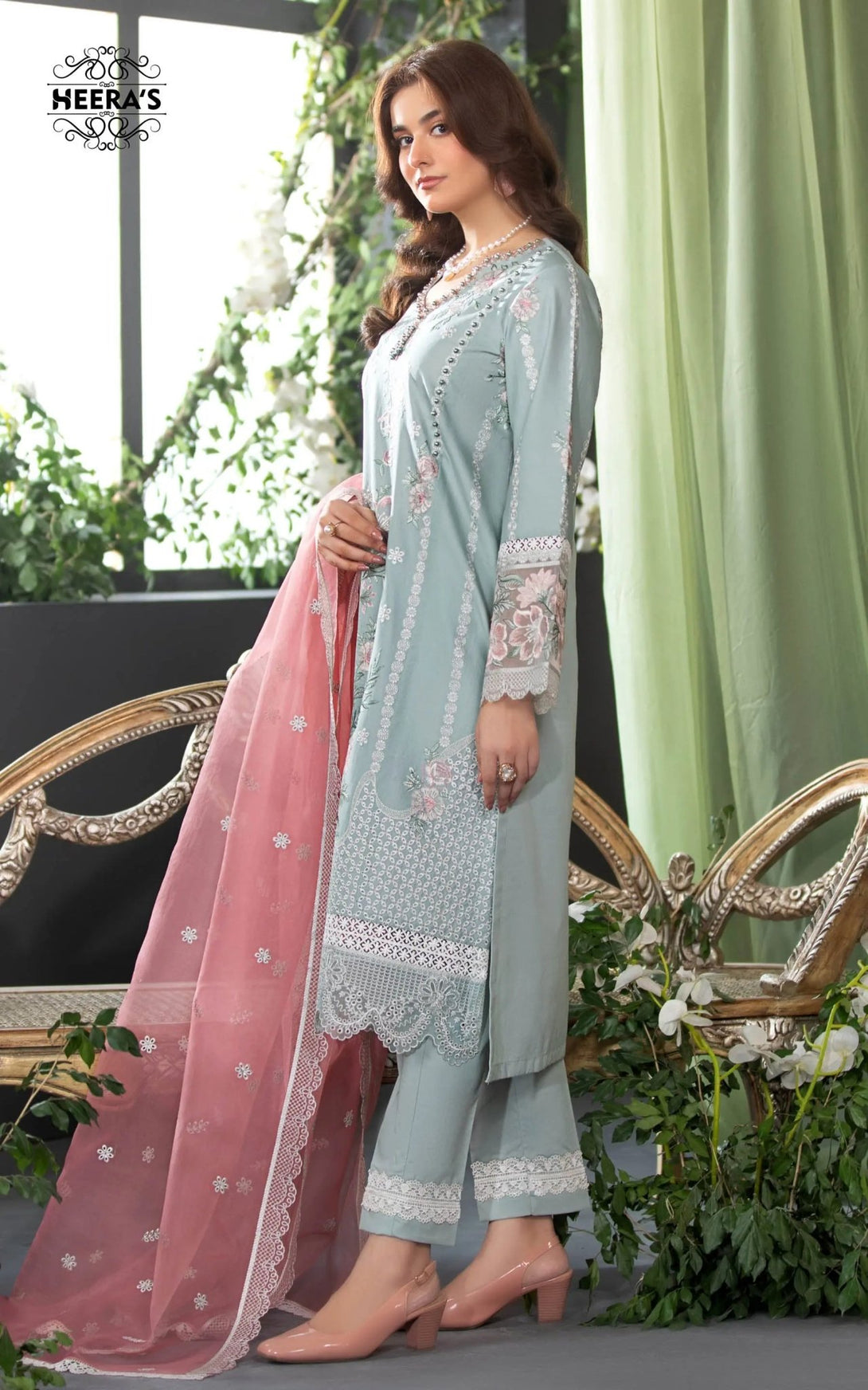 Stitched luxury pret ready-to-wear Dress for women – Heerasofficial