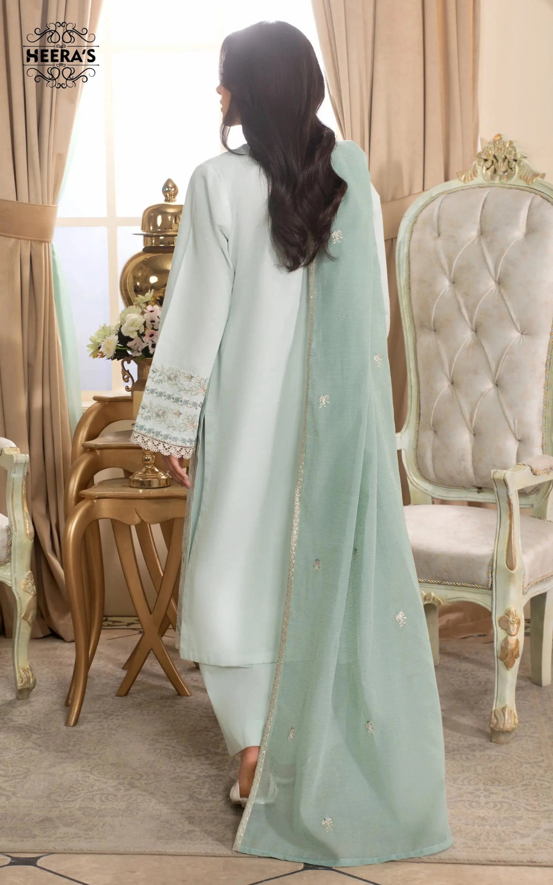 Stitched luxury pret ready-to-wear Dress for women – Heerasofficial