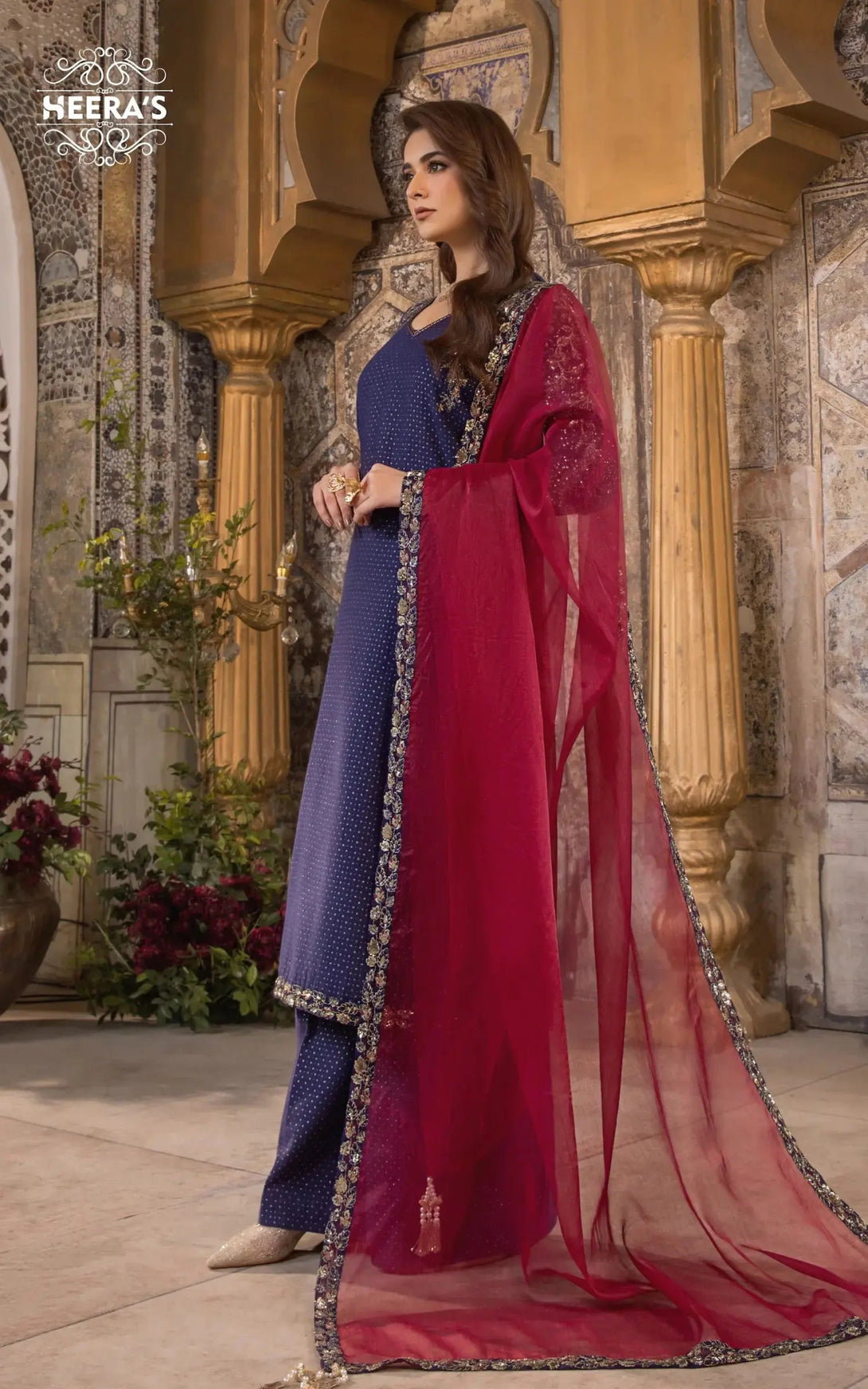 Stitched luxury pret ready-to-wear Dress for women – Heerasofficial