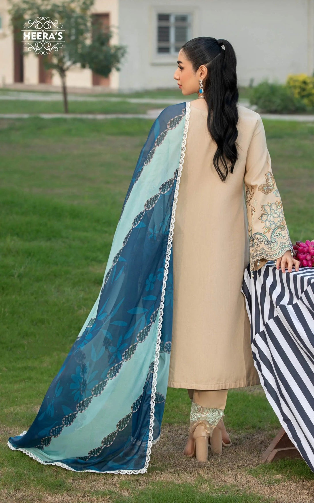 Pakistani dresses collection featuring ready to wear lawn, pret lawn, and luxury pret styles, including embroidered lawn suits, farshi shalwar, and 3 piece suits for ladies. Explore semi formal and formal pret Pakistan outfits, ideal as formal wear for women in Pakistan, summer casual wear for women, and party wear. From ladies’ summer wear to fancy casual wear and summer wear dresses, discover formal dresses for ladies in Pakistan, semi formal Pakistani dresses, and top formal brands in Pakistan