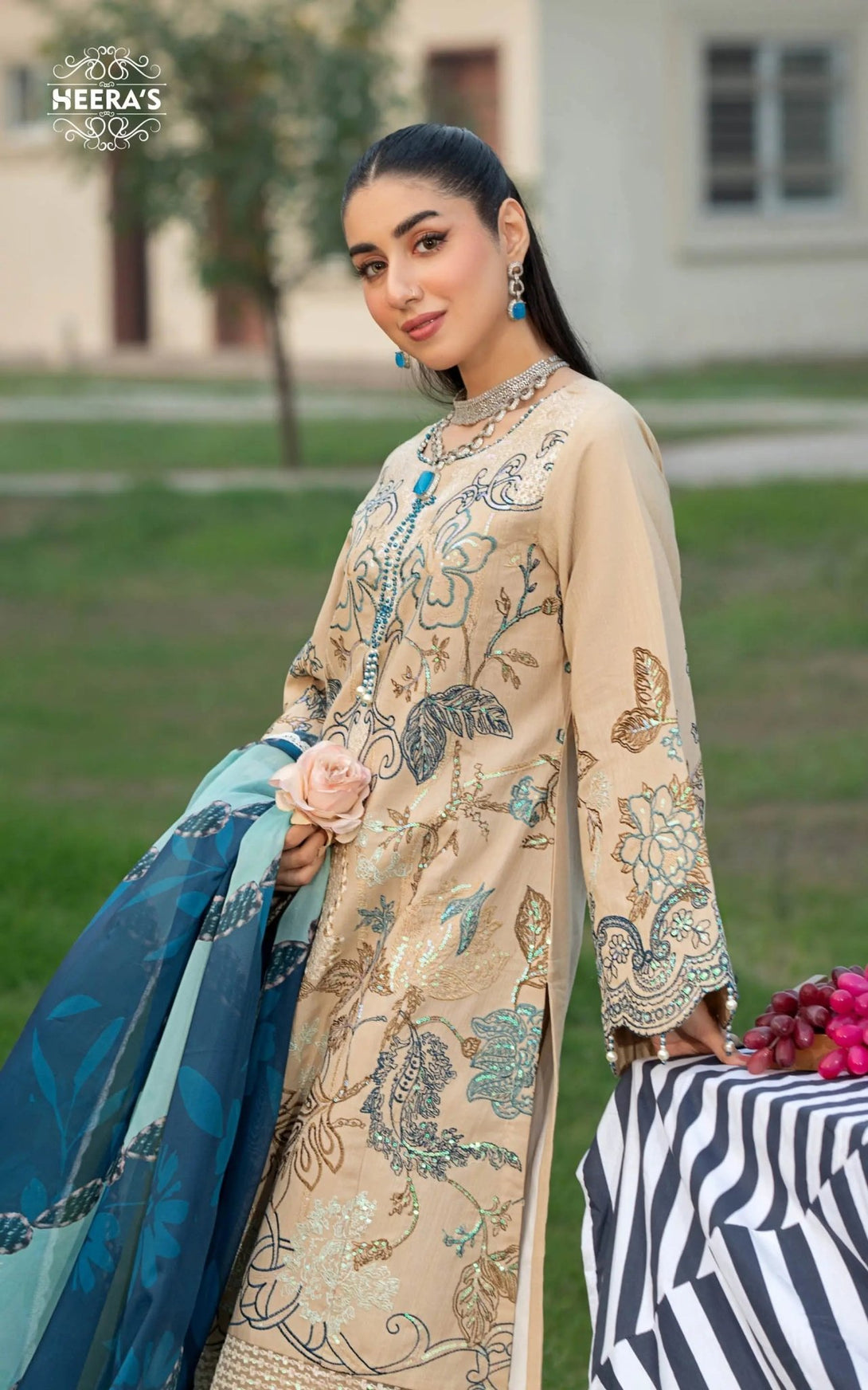 Pakistani dresses collection featuring ready to wear lawn, pret lawn, and luxury pret styles, including embroidered lawn suits, farshi shalwar, and 3 piece suits for ladies. Explore semi formal and formal pret Pakistan outfits, ideal as formal wear for women in Pakistan, summer casual wear for women, and party wear. From ladies’ summer wear to fancy casual wear and summer wear dresses, discover formal dresses for ladies in Pakistan, semi formal Pakistani dresses, and top formal brands in Pakistan