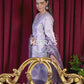 ROYAL LILAC-3PCS EMBROIDERED