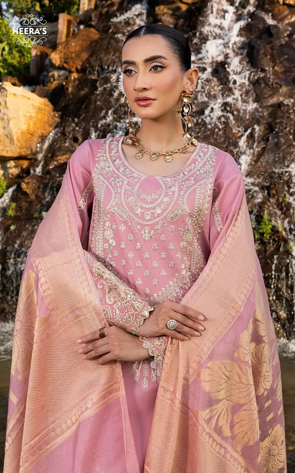 Pakistani dresses collection featuring ready to wear lawn, pret lawn, and luxury pret styles, including embroidered lawn suits, farshi shalwar, and 3 piece suits for ladies. Explore semi formal and formal pret Pakistan outfits, ideal as formal wear for women in Pakistan, summer casual wear for women, and party wear. From ladies’ summer wear to fancy casual wear and summer wear dresses, discover formal dresses for ladies in Pakistan, semi formal Pakistani dresses, and top formal brands in Pakistan