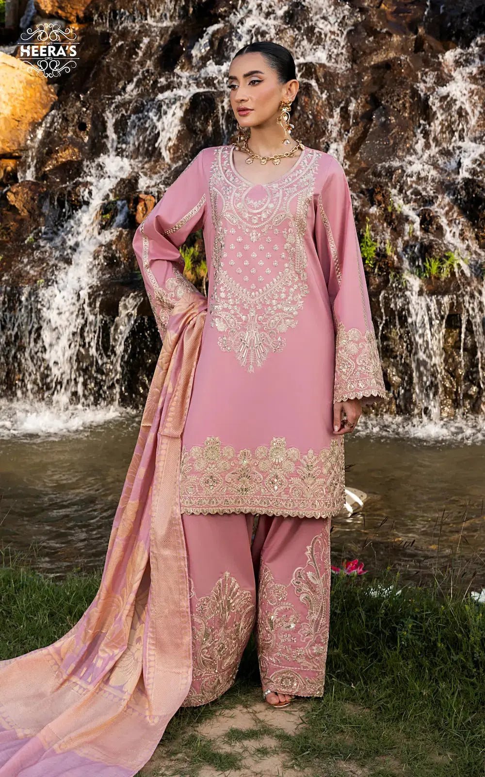 Pakistani dresses collection featuring ready to wear lawn, pret lawn, and luxury pret styles, including embroidered lawn suits, farshi shalwar, and 3 piece suits for ladies. Explore semi formal and formal pret Pakistan outfits, ideal as formal wear for women in Pakistan, summer casual wear for women, and party wear. From ladies’ summer wear to fancy casual wear and summer wear dresses, discover formal dresses for ladies in Pakistan, semi formal Pakistani dresses, and top formal brands in Pakistan