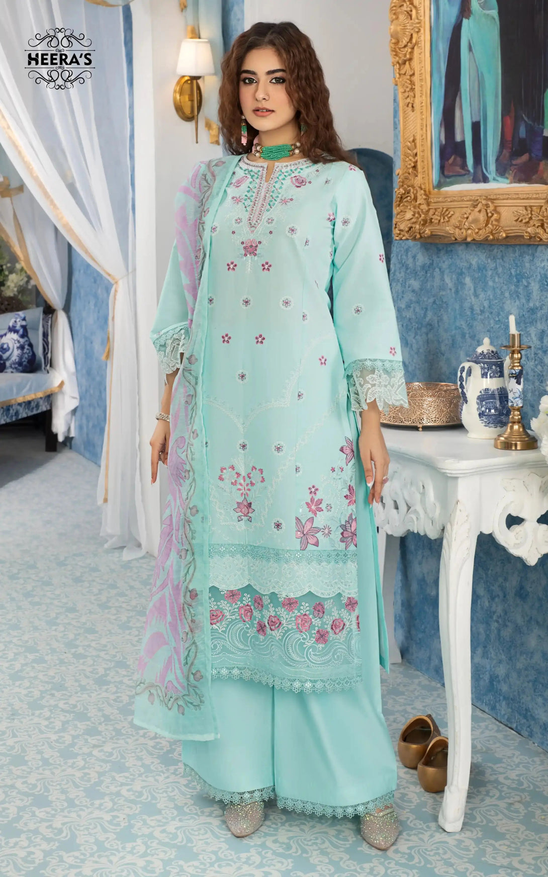 Pakistani dresses collection featuring ready to wear lawn, pret lawn, and luxury pret styles, including embroidered lawn suits, farshi shalwar, and 3 piece suits for ladies. Explore semi formal and formal pret Pakistan outfits, ideal as formal wear for women in Pakistan, summer casual wear for women, and party wear. From ladies’ summer wear to fancy casual wear and summer wear dresses, discover formal dresses for ladies in Pakistan, semi formal Pakistani dresses, and top formal brands in Pakistan