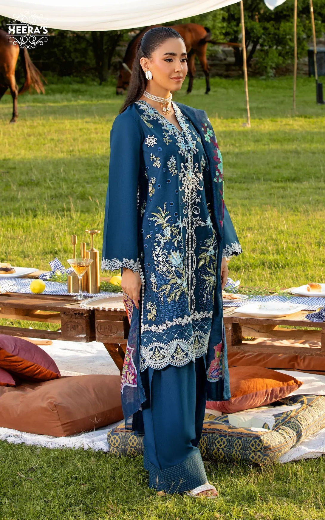 Pakistani dresses collection featuring ready to wear lawn, pret lawn, and luxury pret styles, including embroidered lawn suits, farshi shalwar, and 3 piece suits for ladies. Explore semi formal and formal pret Pakistan outfits, ideal as formal wear for women in Pakistan, summer casual wear for women, and party wear. From ladies’ summer wear to fancy casual wear and summer wear dresses, discover formal dresses for ladies in Pakistan, semi formal Pakistani dresses, and top formal brands in Pakistan 